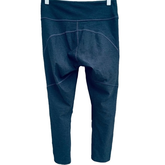 OUTDOOR VOICES Crop Capris Leggings Heather grey charcoal size small women - Picture 3 of 8